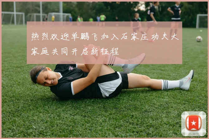 热烈欢迎单鹏飞加入石家庄功夫大家庭共同开启新征程